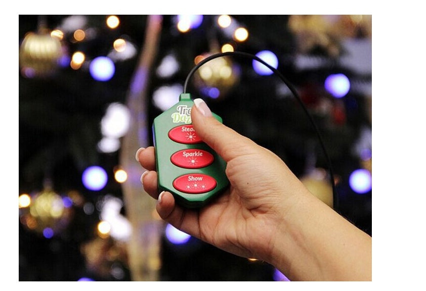 Christmas Tree Decoration Lights – LED String Holiday Lights (Warm White / Multicolor