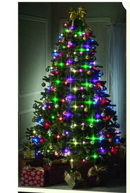 Christmas Tree Decoration Lights – LED String Holiday Lights (Warm White / Multicolor