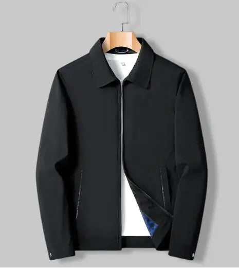 Metro Luxe Silk Bomber Jacket - Jackson