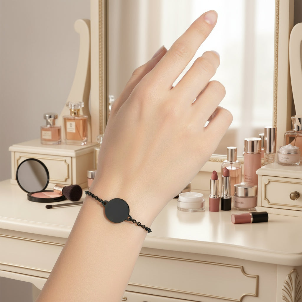 Elegant Titanium Steel Bracelet