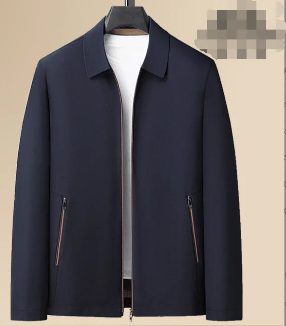Metro Luxe Silk Bomber Jacket - Jackson