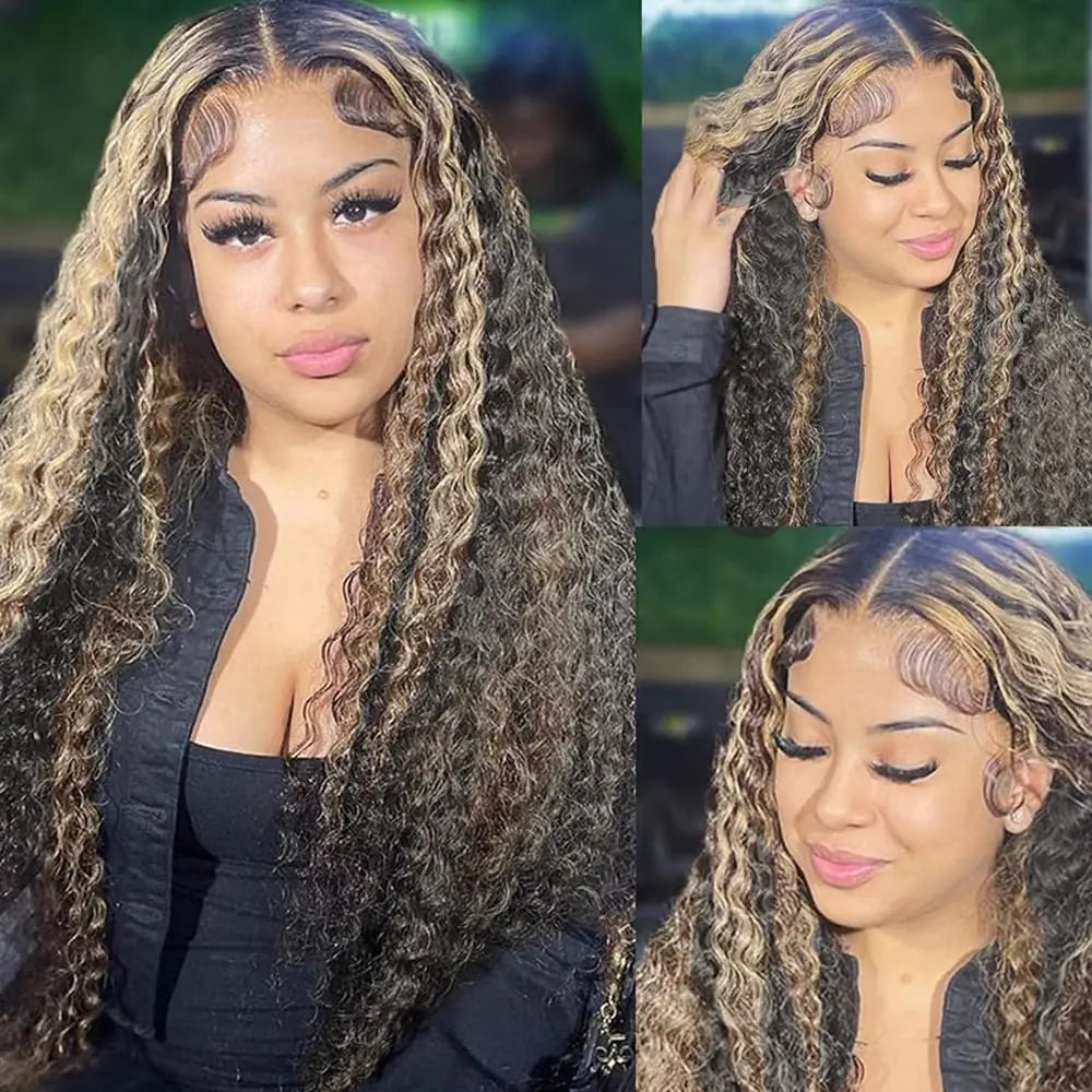 BlissWave 13x6 Ombre Blonde Human Hair Wig