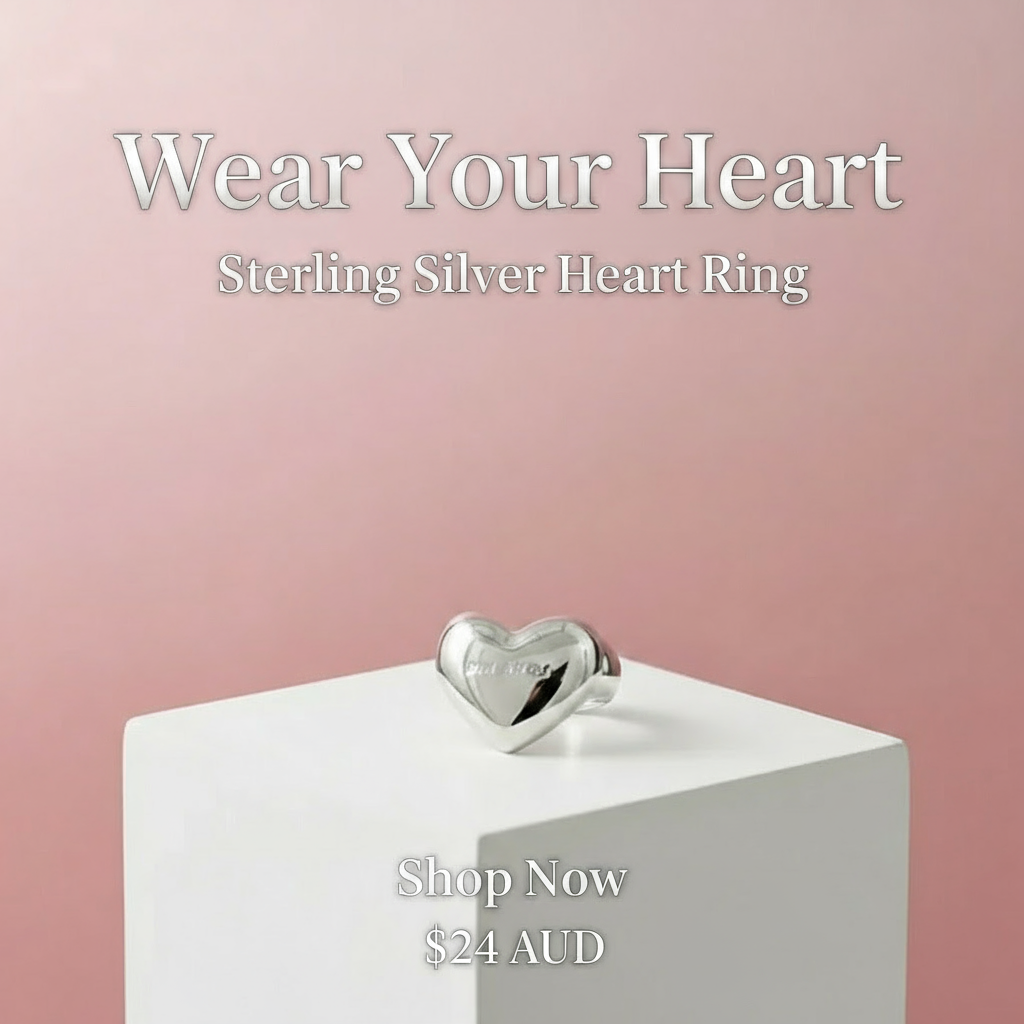 Vintage Love Zircon Ring - Women's Party & Daily