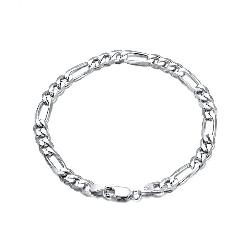 Sterling Silver Bracelet for Women's Fashion