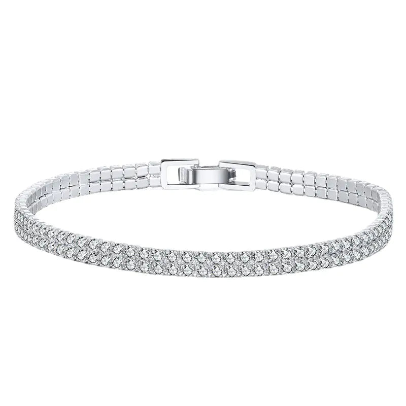 Elegant Sterling Silver Fashion Bracelet